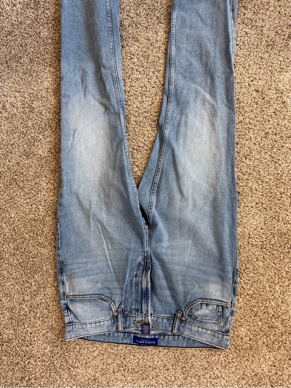 Scotch & Soda Light Blue Bootcut Men’s Jeans